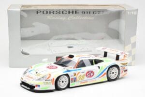 Porsche 911 GT1 #38 T. Boutsen / M. Kelleners 24 Hours of Le Mans 1998 UT Models 1:18 39817 Metall - pilt 6/6