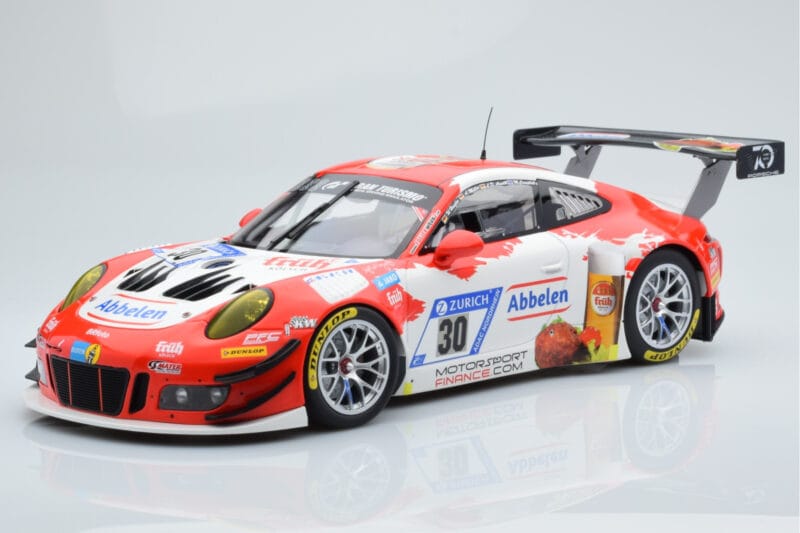 Porsche 911 GT3 R Frikadelli Racing Team #30 M. Muller / M. Arnold / F. Henzler / M. Campbell 24 Hours of Nurburgring 2018 Mi