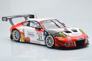 Porsche 911 GT3 R Frikadelli Racing Team #31 M. Arnold / I. Fernandez Winners VLN Round 3 2018 Minichamps 1:18 153186991 Meta - pilt 4/6