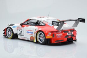Porsche 911 GT3 R Frikadelli Racing Team #31 M. Arnold / I. Fernandez Winners VLN Round 3 2018 Minichamps 1:18 153186991 Meta - pilt 5/6