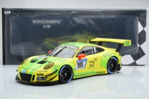 Porsche 911 GT3 R Manthey Racing #911 F. Scherer / K. Estre / R. Dumas / L. Vanthoor / E. Bamber 24 Hours of Nurburgring 2018 - pilt 6/6