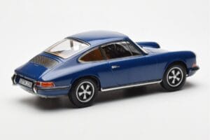 Porsche 911 S 901 Sinine Norev 1:18 187647 Metall - pilt 2/6