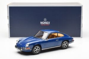 Porsche 911 S 901 Sinine Norev 1:18 187647 Metall - pilt 6/6