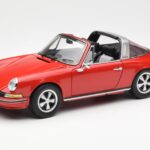 Porsche 911 Targa S Punane Schuco 1:18 - image 3 of 9