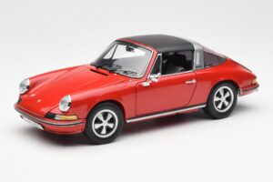 Porsche 911 Targa S Punane Schuco 1:18