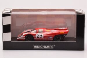 Porsche 917 #23 H. Herrmann / R. Attwood 24 Hours of Le Mans Winner 1970 Minichamps 1:43 WAP0200190B Metall - pilt 4/4