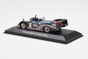 Porsche 936/76 Martini #6 Schwarze Witwe Minichamps 1:43 WAP02000518-R1 Metall - pilt 3/4