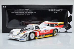 Porsche 956K Lindsay Saker #8 B. Wollek / C. Serra / S. Johansson 1000km Kyalami 1983 Minichamps 1:18 155836698 Metall - pilt 6/6