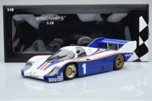 Porsche 956K Porsche System Racing #1 J. Ickx / D. Bell Class Winners Silverstone 6 Hours 1982 Minichamps 1:18 155826601 Meta - pilt 5/5