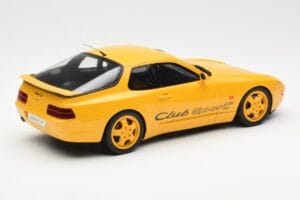 Porsche 968 Clubsport Kollane GT Spirit 1:18 GT129 Vaik - pilt 2/6