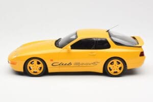 Porsche 968 Clubsport Kollane GT Spirit 1:18 GT129 Vaik - pilt 3/6