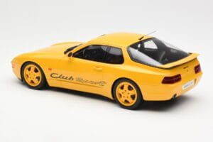 Porsche 968 Clubsport Kollane GT Spirit 1:18 GT129 Vaik - pilt 5/6