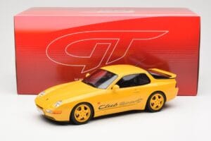 Porsche 968 Clubsport Kollane GT Spirit 1:18 GT129 Vaik - pilt 6/6