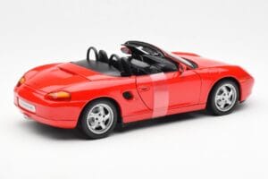 Porsche Boxster 986 Punane UT Models 1:18 180065830 Metall - pilt 2/6
