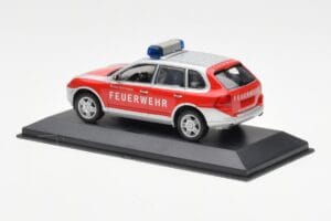Porsche Cayenne S Feuerwehr Minichamps 1:43 WAPC02060116 Metall - pilt 3/4