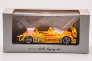 Porsche RS Spyder #6 DHL R. Briscoe / S. Maassen / J-F. Colard ALMS 2007 Minichamps 1:43 WAP02060917 Metall - pilt 4/4
