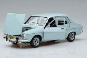 Renault 12 TS Helesinine Norev 1:18 185219 Metall - pilt 2/7