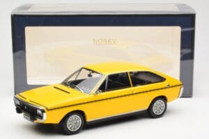 Renault 15 TL Kollane Must Norev 1:18 185351 Metall - pilt 6/6