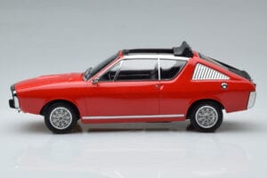 Renault 17 Gordini Decouvrable Punane Norev 1:18 185371 Metall - pilt 3/6