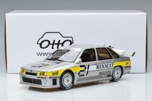 Renault 21 Super Production Hõbedane Otto 1:18 OT975 Vaik - pilt 6/6