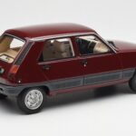 Renault 5 GTL Bordeaux Punane Otto 1:18 - image 2 of 6