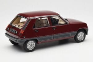 Renault 5 GTL Bordeaux Punane Otto 1:18 OT1059 Vaik - pilt 2/6