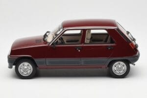 Renault 5 GTL Bordeaux Punane Otto 1:18 OT1059 Vaik - pilt 3/6