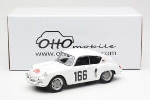 Alpine A106 #166 F. Jacques / R. Jacques Rally Monte Carlo 1960 Otto 1:18 OT543 Vaik - pilt 6/6
