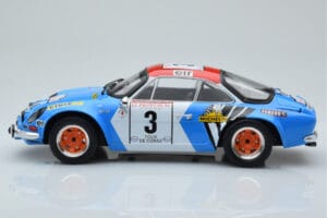 Alpine A110 #3 B. Darniche / A. Mahe Tour de Corse 1973 IXO 1:18 18RMC062B Metall - pilt 3/6