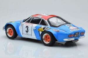 Alpine A110 #3 B. Darniche / A. Mahe Tour de Corse 1973 IXO 1:18 18RMC062B Metall - pilt 5/6