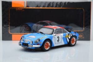Alpine A110 #3 B. Darniche / A. Mahe Tour de Corse 1973 IXO 1:18 18RMC062B Metall - pilt 6/6