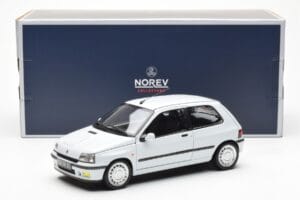 Renault Clio 16S Valge Norev 1:18 185251 Metall - pilt 8/8