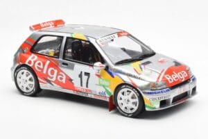 Renault Clio Maxi Kit Car Belga #17 Rally Ypres 1995 Otto 1:18 OT1058 Vaik - pilt 4/6