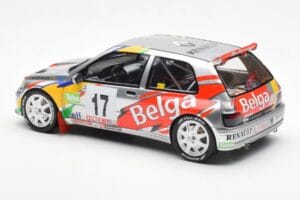 Renault Clio Maxi Kit Car Belga #17 Rally Ypres 1995 Otto 1:18 OT1058 Vaik - pilt 5/6