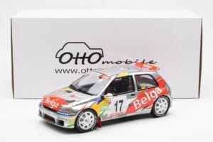 Renault Clio Maxi Kit Car Belga #17 Rally Ypres 1995 Otto 1:18 OT1058 Vaik - pilt 6/6