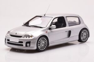 Renault Clio V6 Phase 1 Hõbedane Otto 1:18