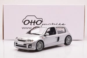 Renault Clio V6 Phase 1 Hõbedane Otto 1:18 OT1034 Vaik - pilt 6/6