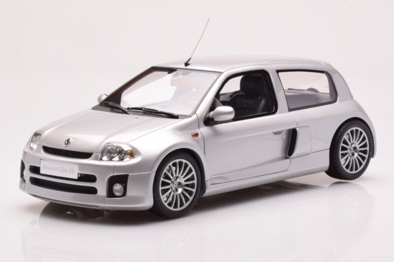 Renault Clio V6 Phase 1 Hõbedane Otto 1:18