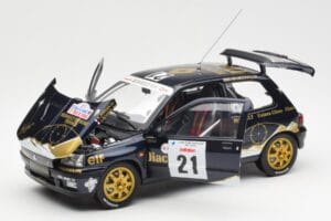 Renault Clio Williams DIAC #21 Jordan / Boyere Tour de Corse 1993 Norev 1:18 185228 Metall - pilt 2/8