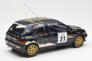 Renault Clio Williams DIAC #21 Jordan / Boyere Tour de Corse 1993 Norev 1:18 185228 Metall - pilt 3/8