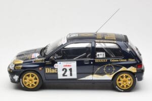 Renault Clio Williams DIAC #21 Jordan / Boyere Tour de Corse 1993 Norev 1:18 185228 Metall - pilt 4/8