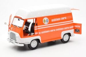 Renault Estafette Oranž Assistance Course Norev 1:18 185123 Metall - pilt 2/10