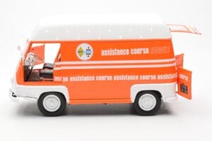 Renault Estafette Oranž Assistance Course Norev 1:18 185123 Metall - pilt 4/10