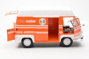Renault Estafette Oranž Assistance Course Norev 1:18 185123 Metall - pilt 5/10