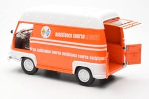 Renault Estafette Oranž Assistance Course Norev 1:18 185123 Metall - pilt 7/10