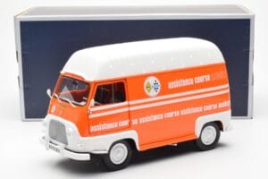 Renault Estafette Oranž Assistance Course Norev 1:18 185123 Metall - pilt 10/10