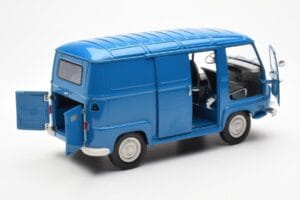 Renault Estafette Saviem Sinine Norev 1:18 185122 Metall - pilt 2/11