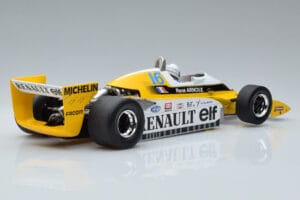 Renault RS10 Elf #16 R. Arnoux British GP 1979 MCG 1:18 MCG18617F Metall - pilt 2/6