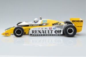 Renault RS10 Elf #16 R. Arnoux British GP 1979 MCG 1:18 MCG18617F Metall - pilt 3/6