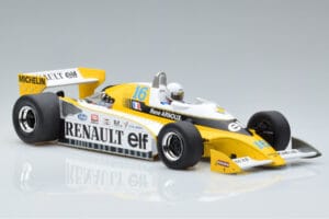 Renault RS10 Elf #16 R. Arnoux British GP 1979 MCG 1:18 MCG18617F Metall - pilt 4/6